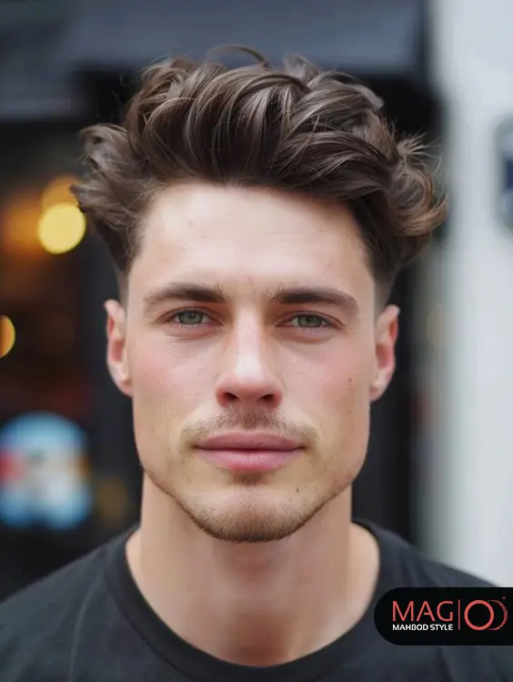 مدل موی کلاسیک بلند Quiff 