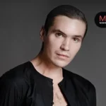 مو برای صورت گرد مردانه