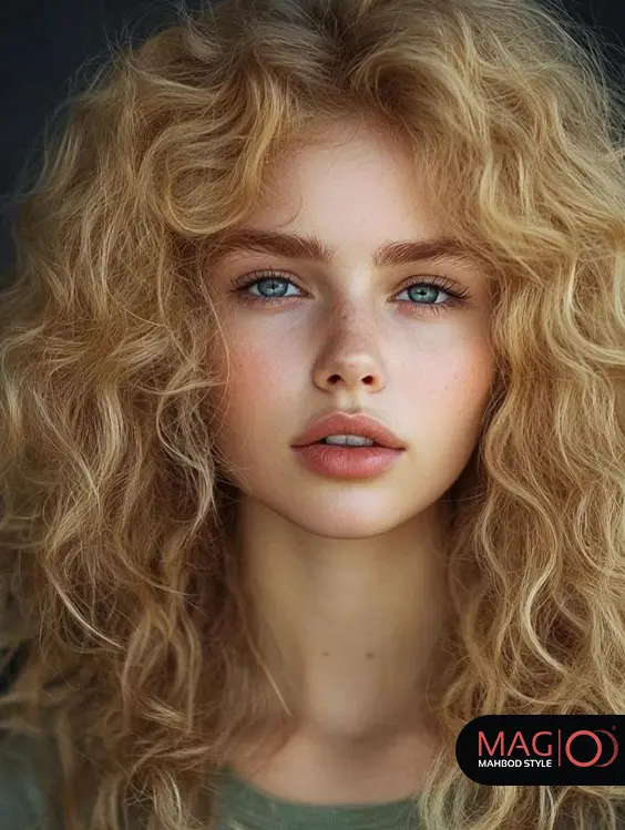 عکس مو بلند طبیعی