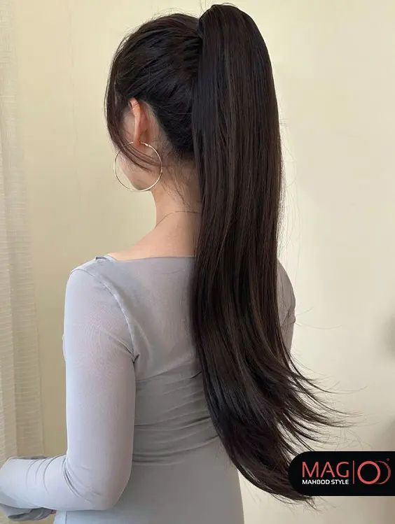 مدل موی بلند زنانه دم اسبی