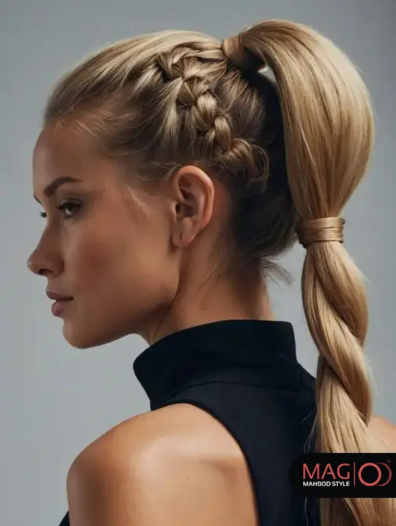 عکس مو بلند طبیعی