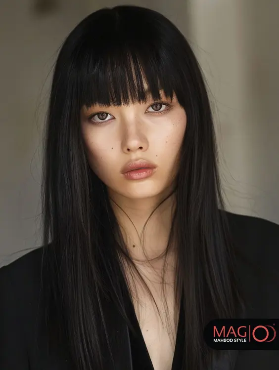 عکس مو بلند طبیعی