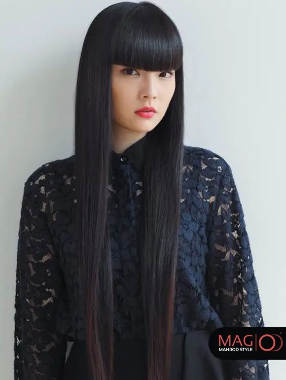 عکس مو بلند طبیعی