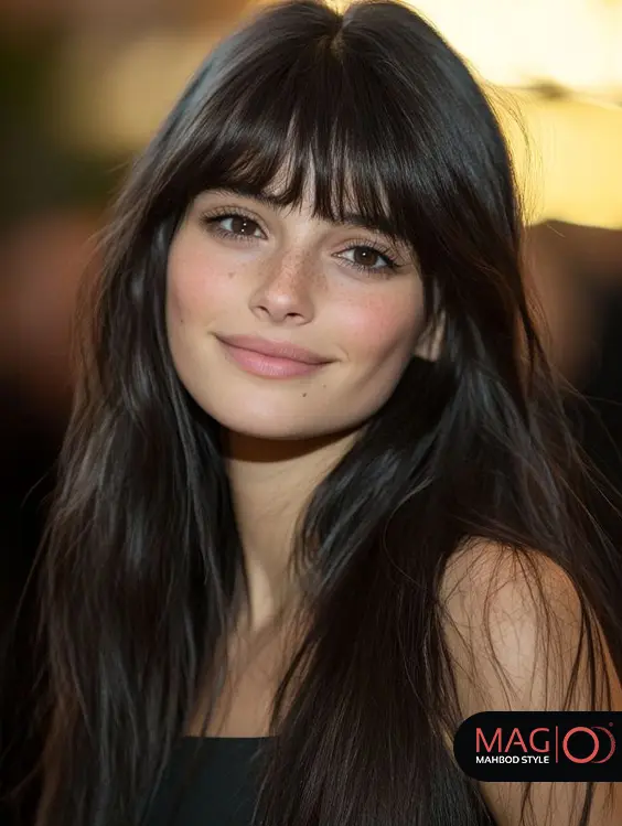 عکس مو بلند طبیعی