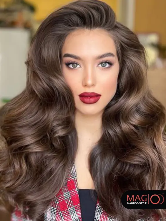 عکس مو بلند طبیعی