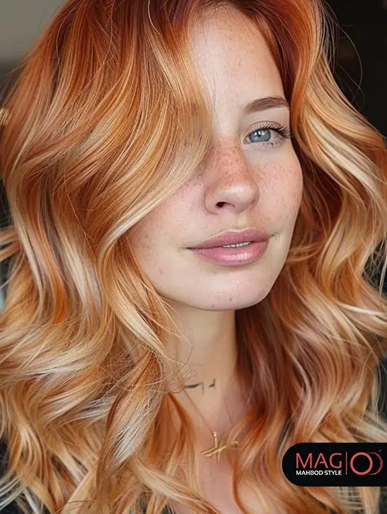 عکس مو بلند طبیعی