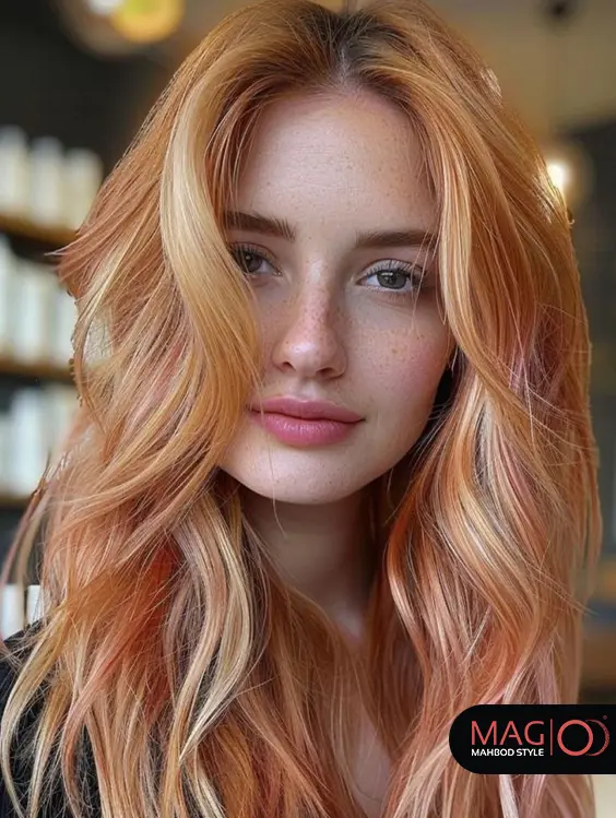 عکس مو بلند طبیعی